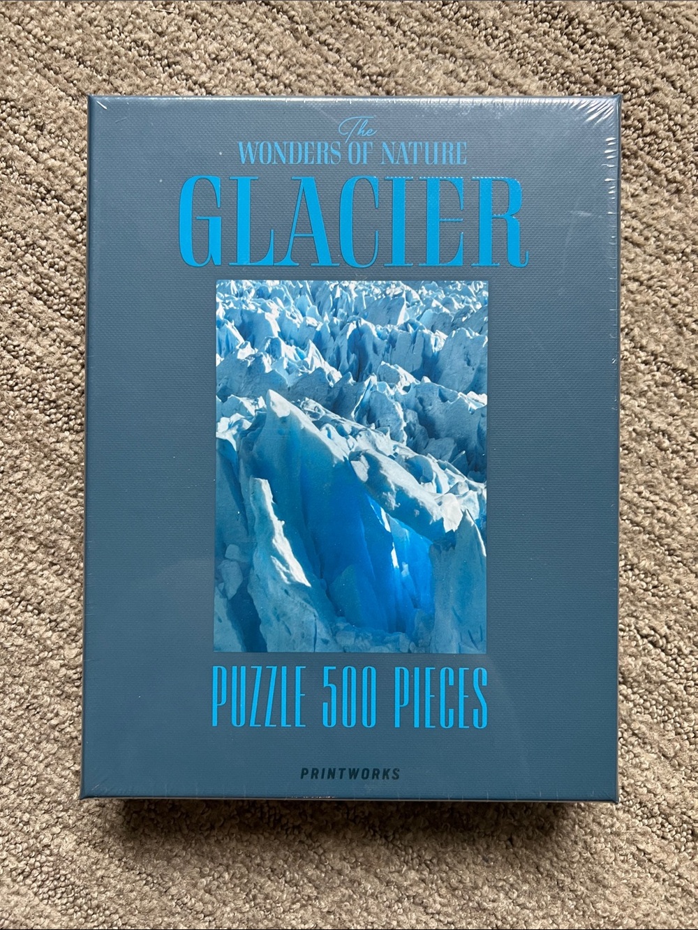 Glacier 500-Piece Puzzle - Blue